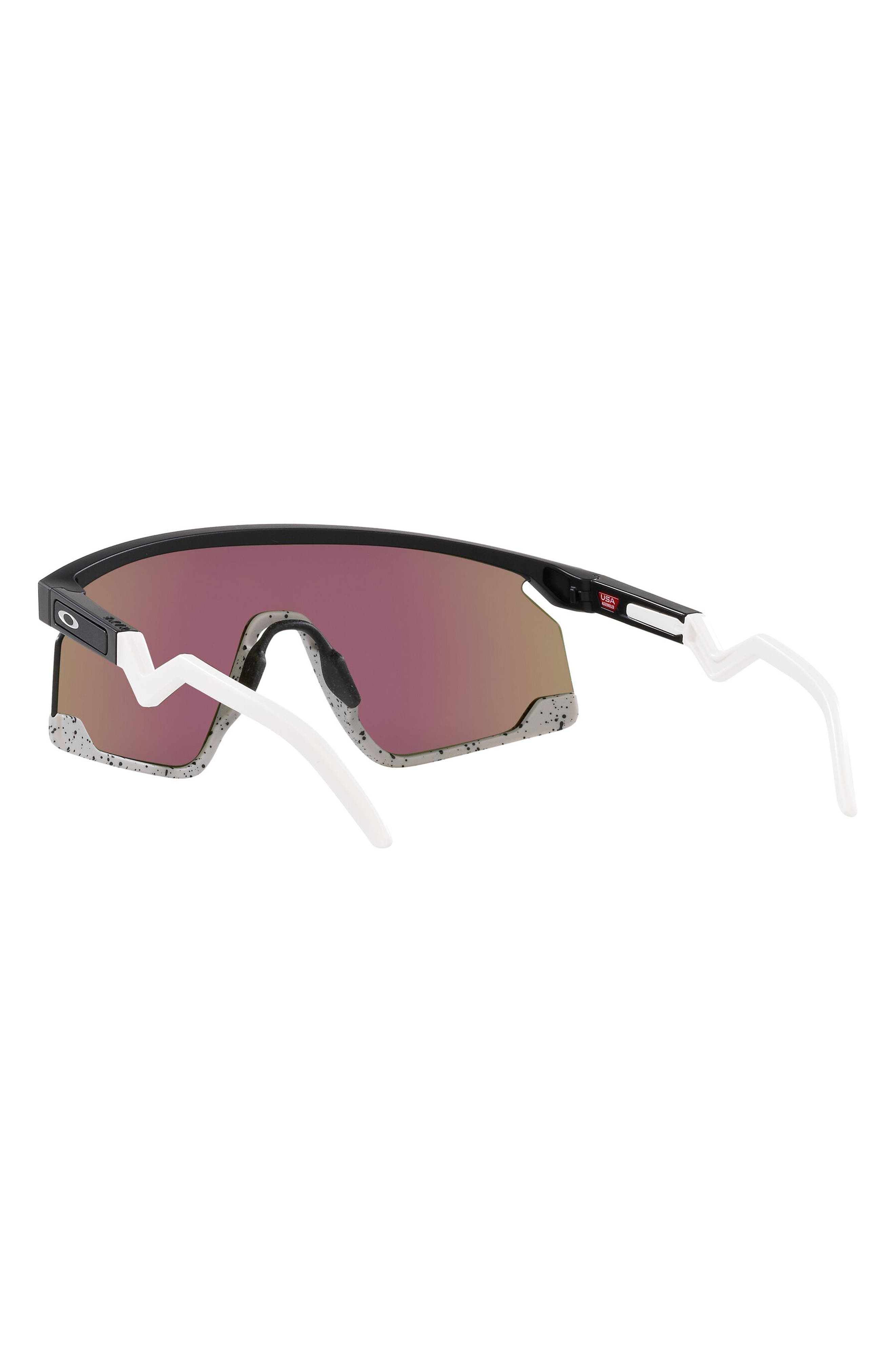 Oakley BXTR 39mm Prizm™ Wrap Shield Sunglasses in Sapphire at Nordstrom - 6
