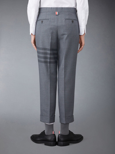 Thom Browne 4-Bar cropped trousers outlook