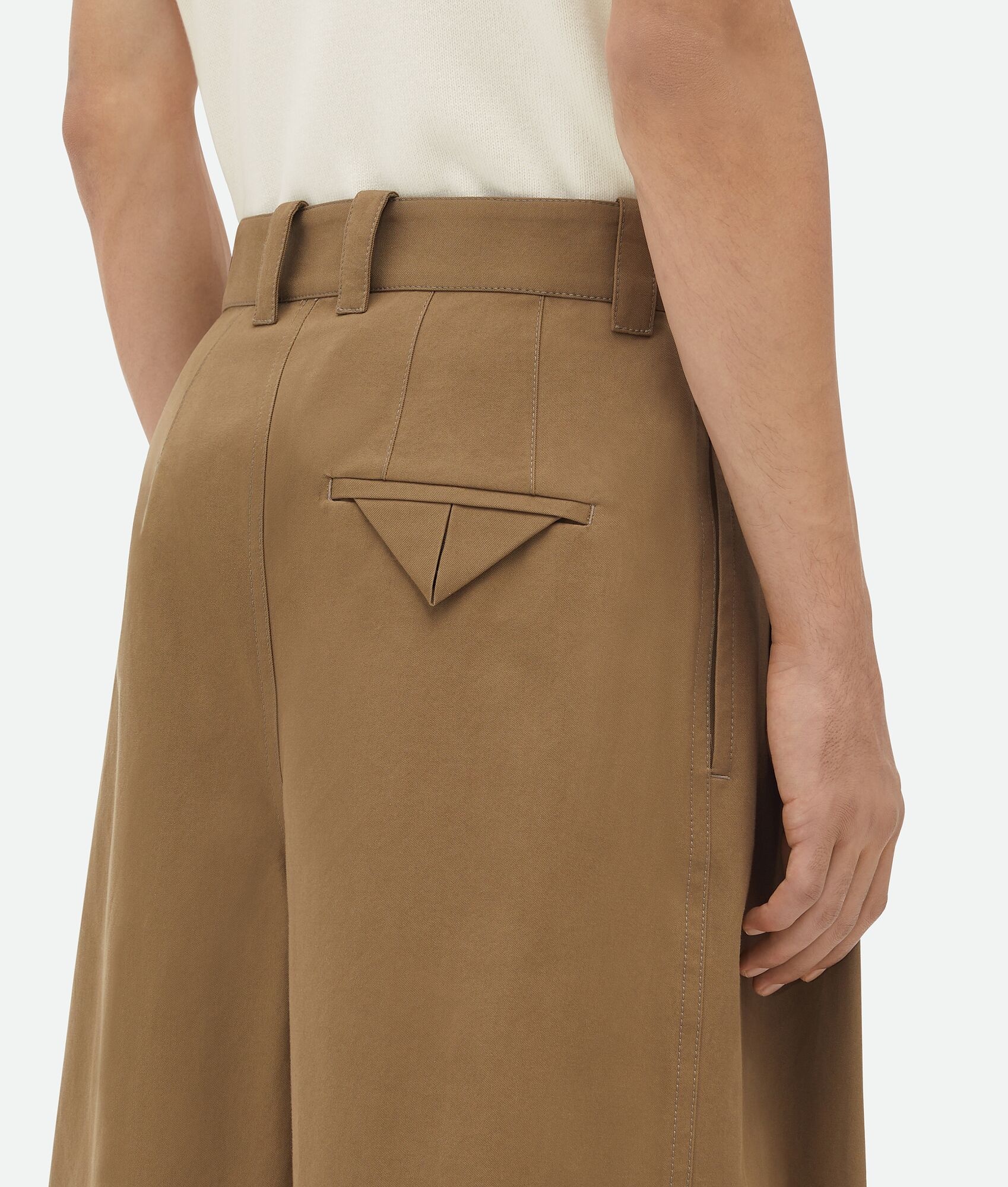 Cotton Gabardine Shorts - 4