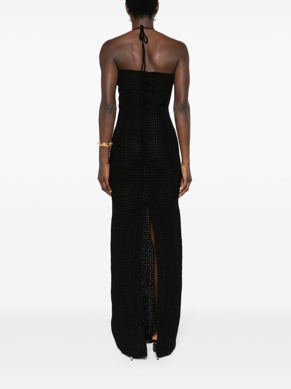 Bergen crochet-knit maxi dress - 4