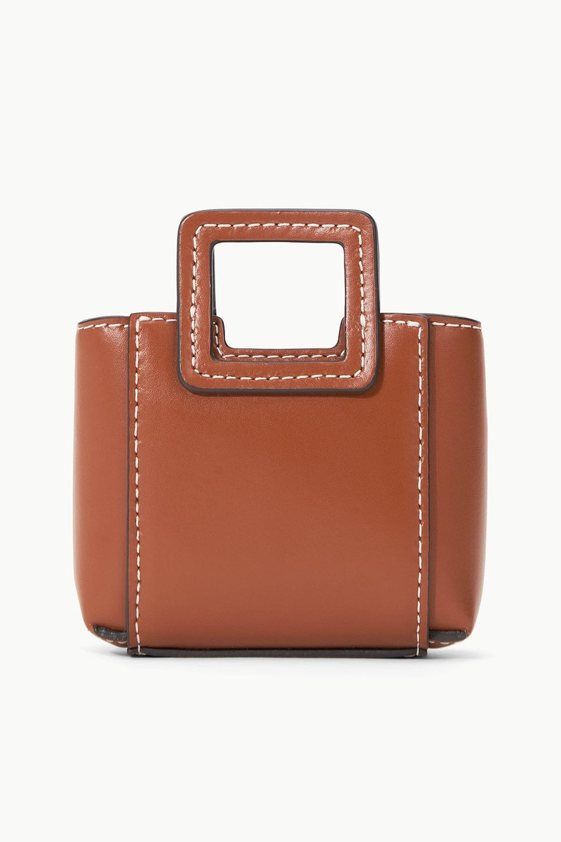 STAUD SHIRLEY MICRO NECKLACE TAN 6