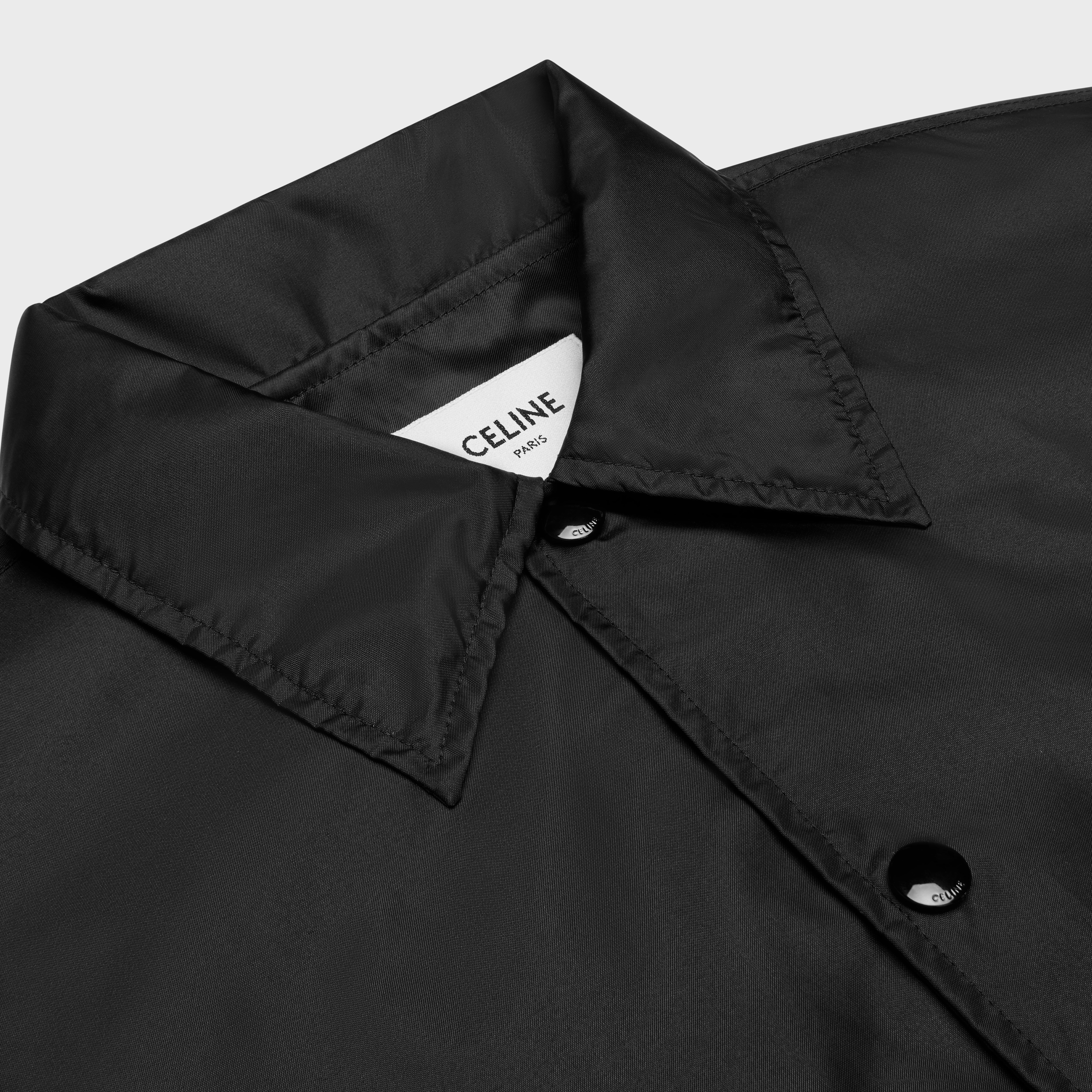 celine coach jacket in lightweight nylon - 3