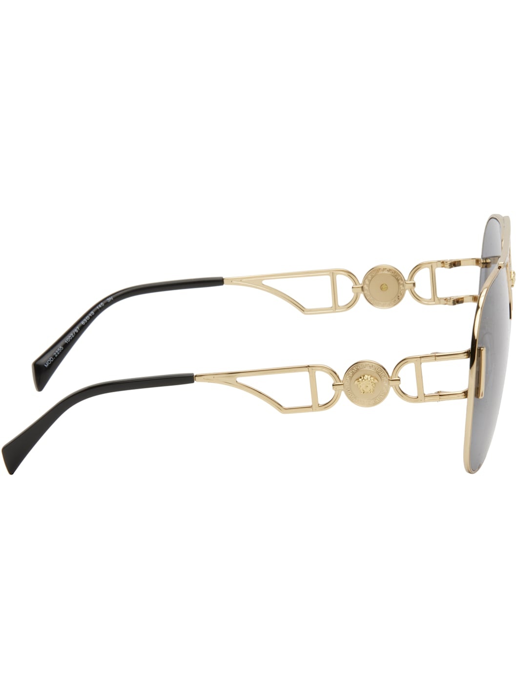 Gold Medusa '95 Pilot Sunglasses - 2