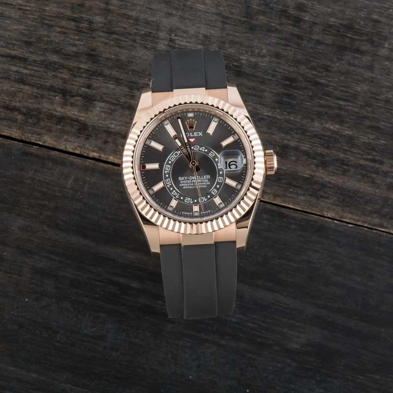 Pre-owned Rolex Sky-Dweller ref 336235 Slate Dial - 6