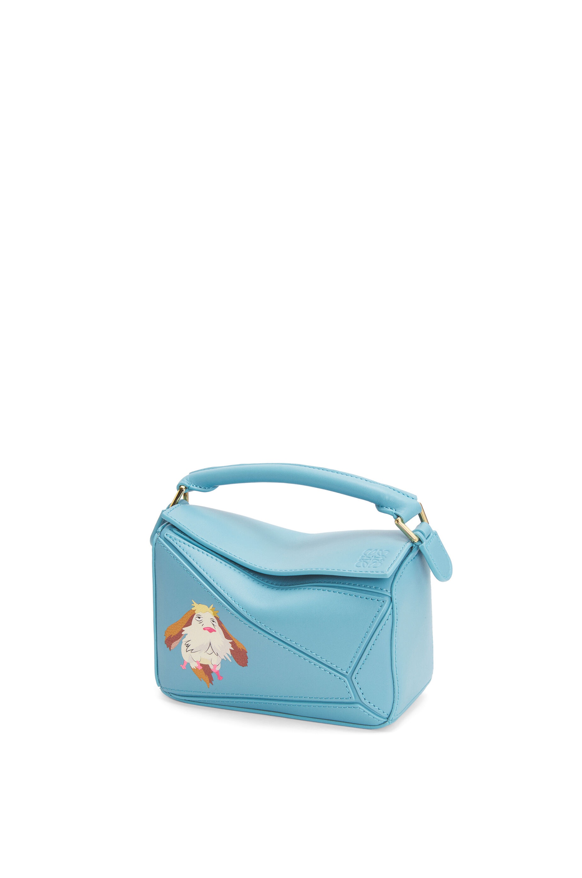 Heen mini Puzzle bag in satin calfskin - 1