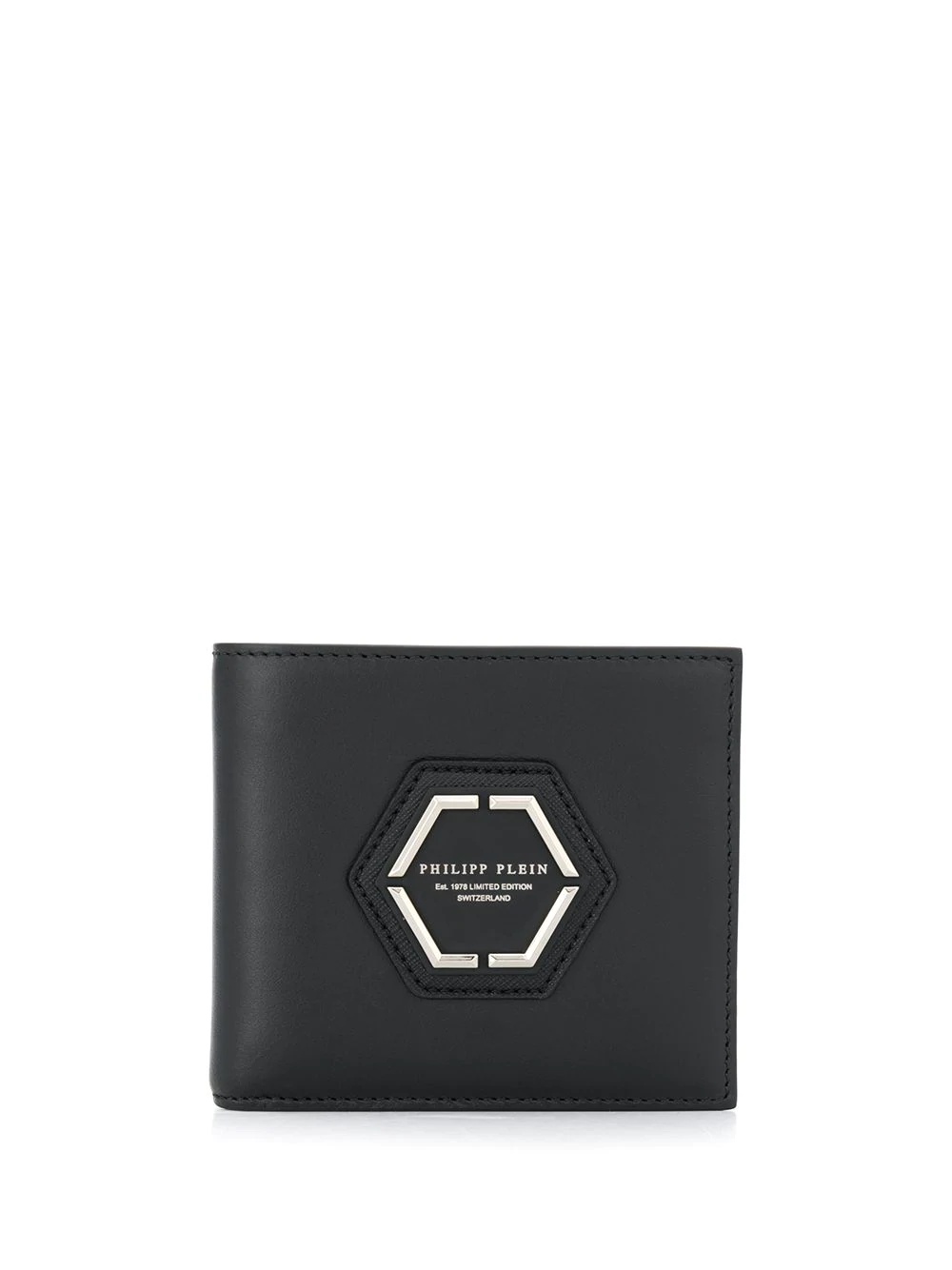 logo patch billfold wallet - 1