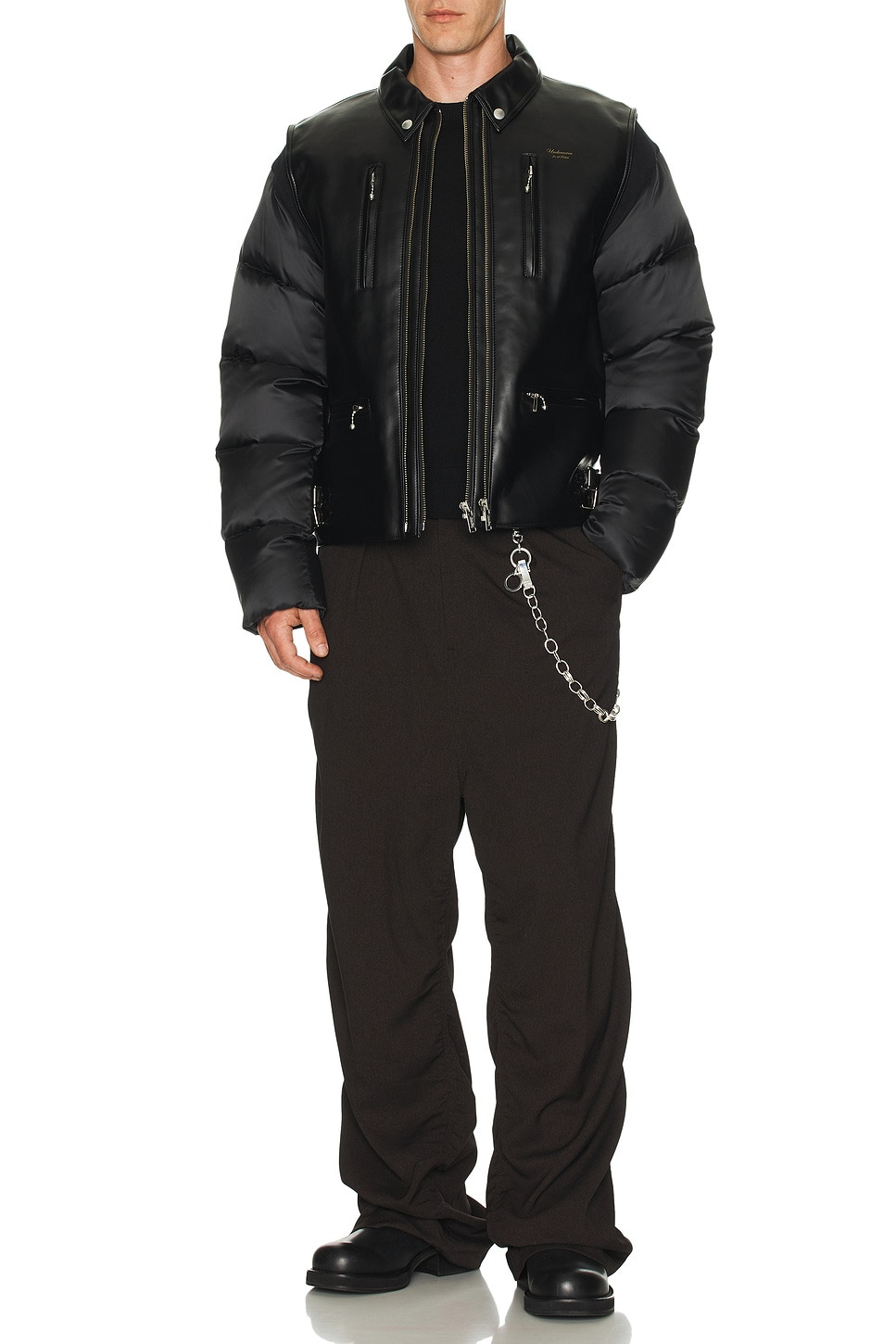 Leather Blouson - 5