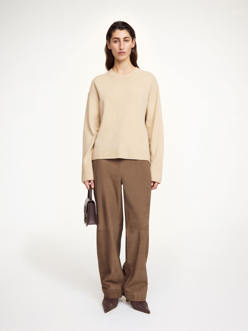 BY MALENE BIRGER Joanni suede trousers outlook