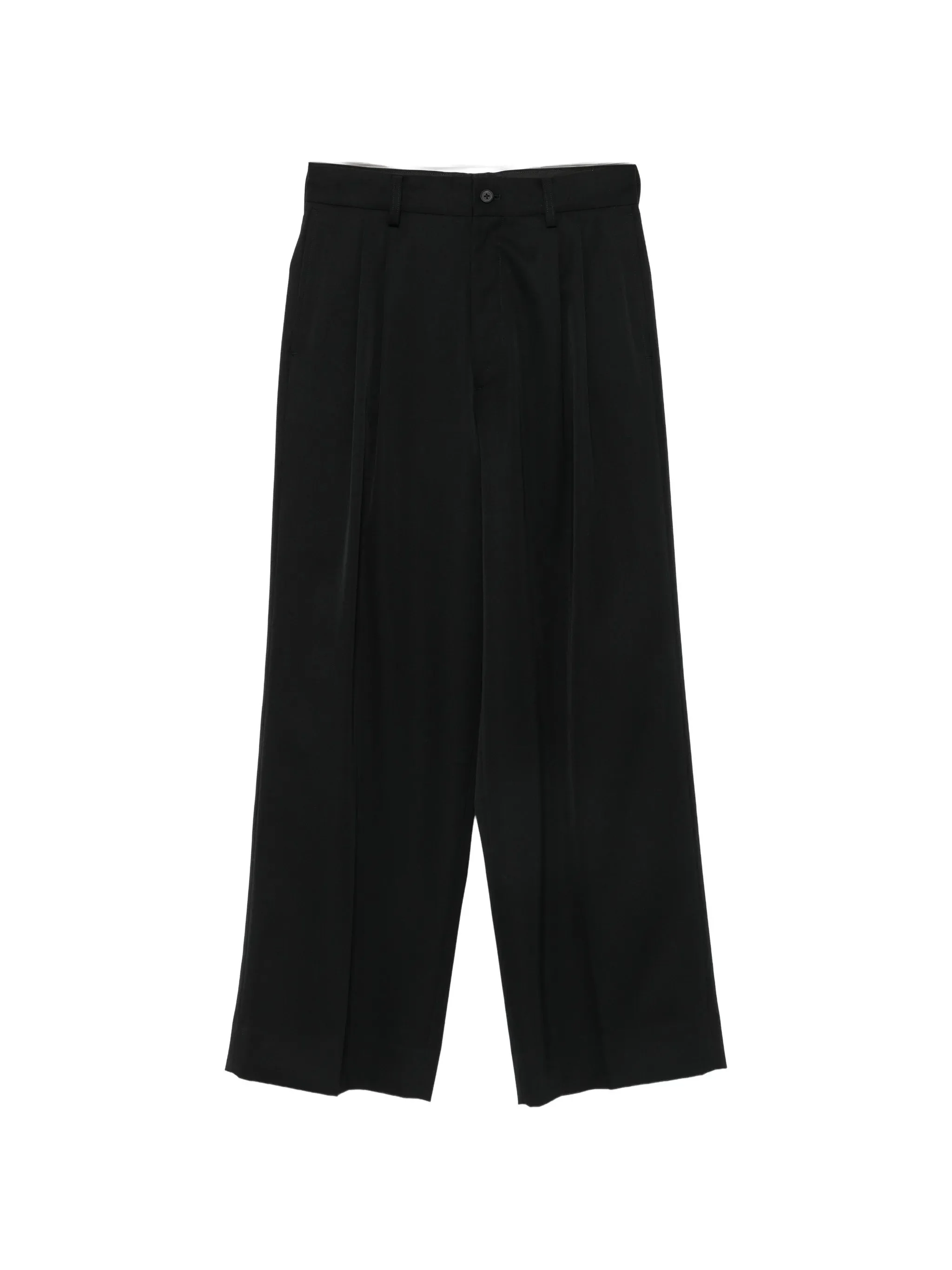 Ssstein Pleated Wide-leg Trousers - 1