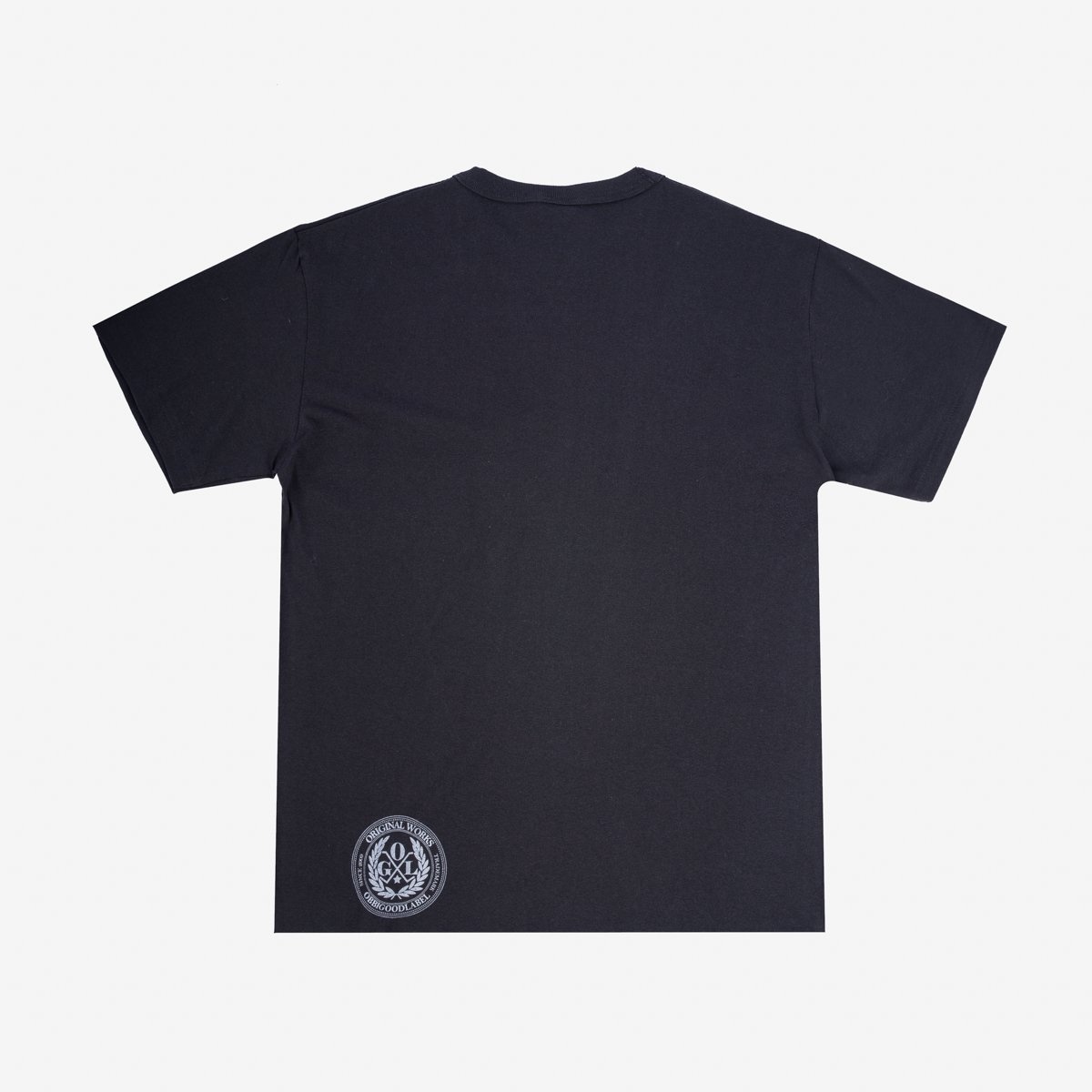 OGL-TEE-WX2-BLK OGL 6.2oz Pocket Tee - Black - 4