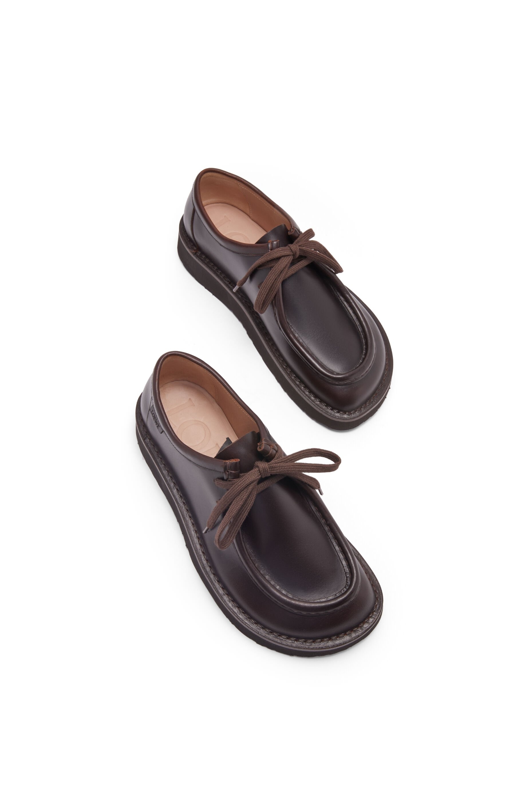 Faro lace up in pull-up calfskin - 3