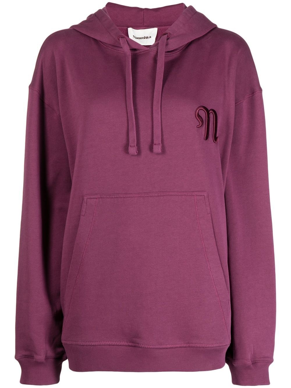 Ever embroidered logo hoodie - 1