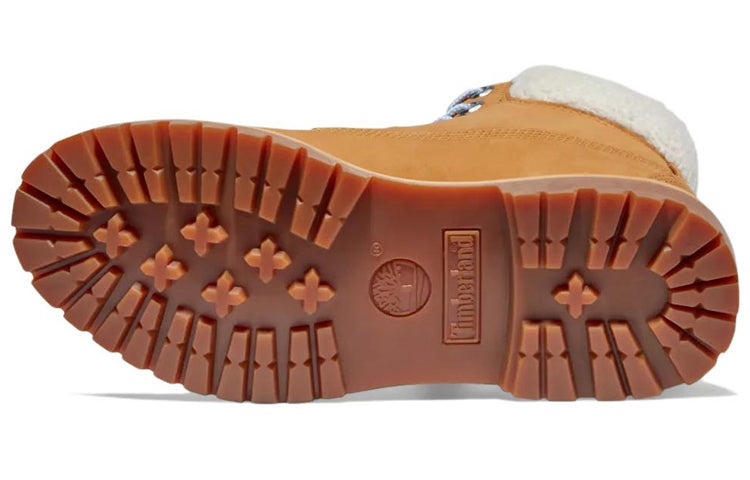 (WMNS) Timberland Premium 6 Inch Waterproof Boot 'Wheat Nubuck and Blue' A2JRC231 - 6