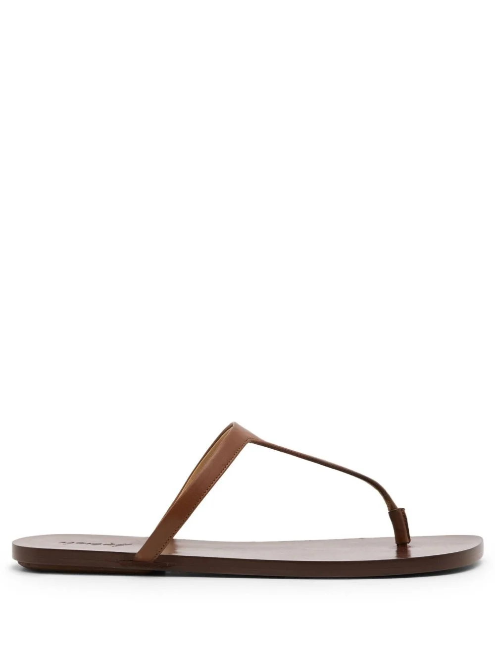 leather flip flops - 1