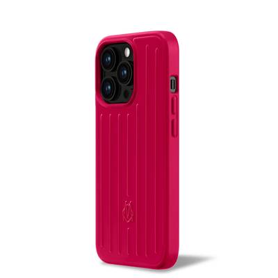 RIMOWA iPhone Accessories Raspberry Pink Case for iPhone 14 Pro outlook