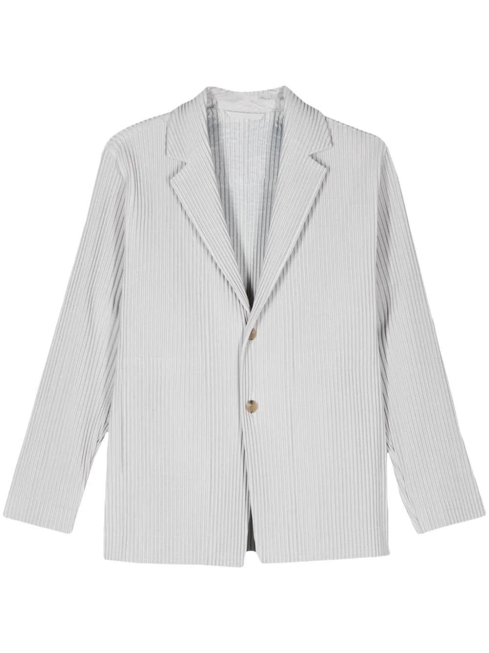 Homme Plisse' Issey Miyake Men Pleated Single-Breasted Jacket - 1