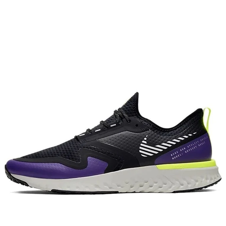 Nike Odyssey React Shield 2 'Black Voltage Purple' BQ1671-002 - 1