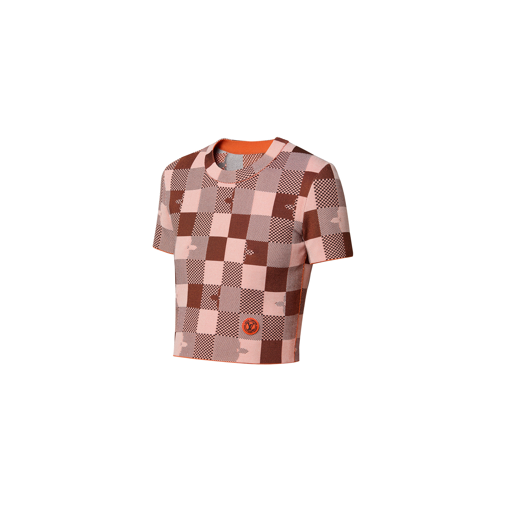 Pop Monogram Damier Knit Sporty Top - 2