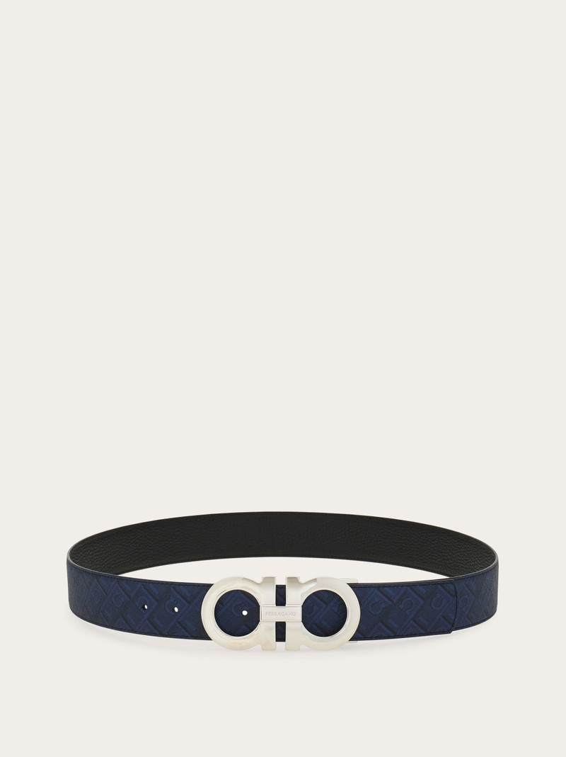 Reversible and adjustable Gancini belt 3