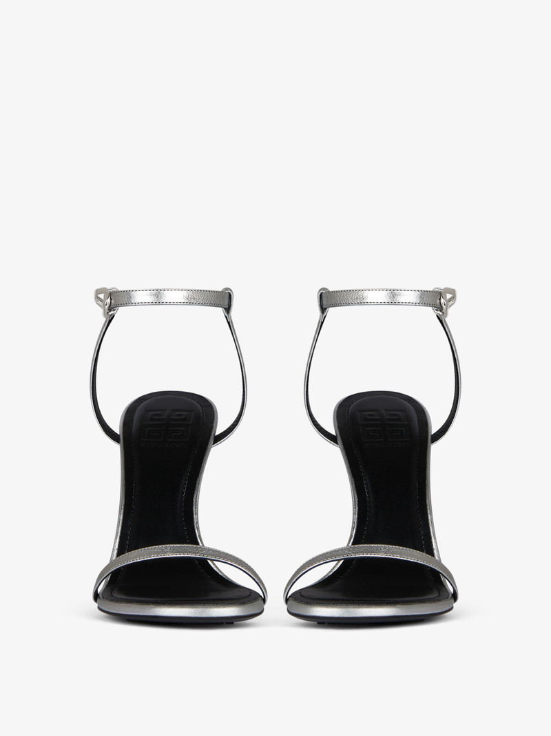 G CUBE SANDAL IN LEATHER 2