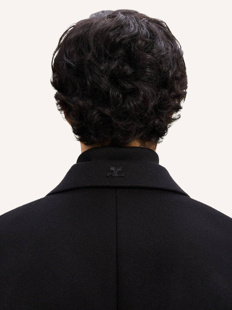 COCOON WOOL LONG COAT 6