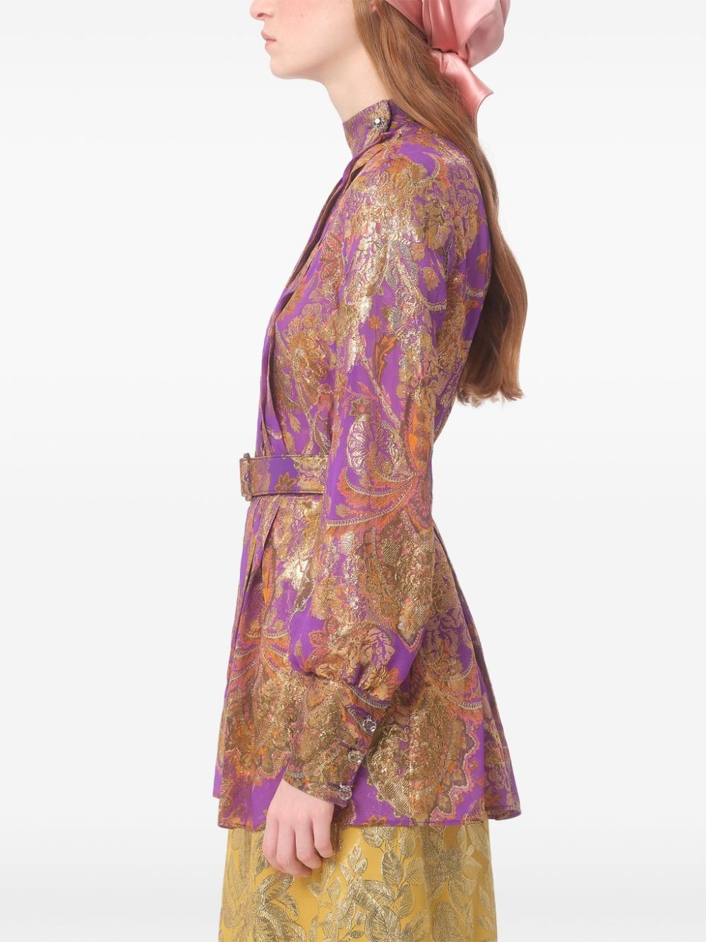 Apres L'Hiver fil-coupe blouse - 5