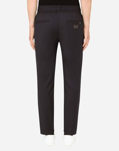 Dolce & Gabbana Virgin wool jogging pants outlook