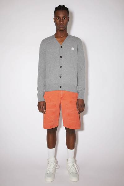 Acne Studios Cardigan sweater - Light Grey Melange outlook