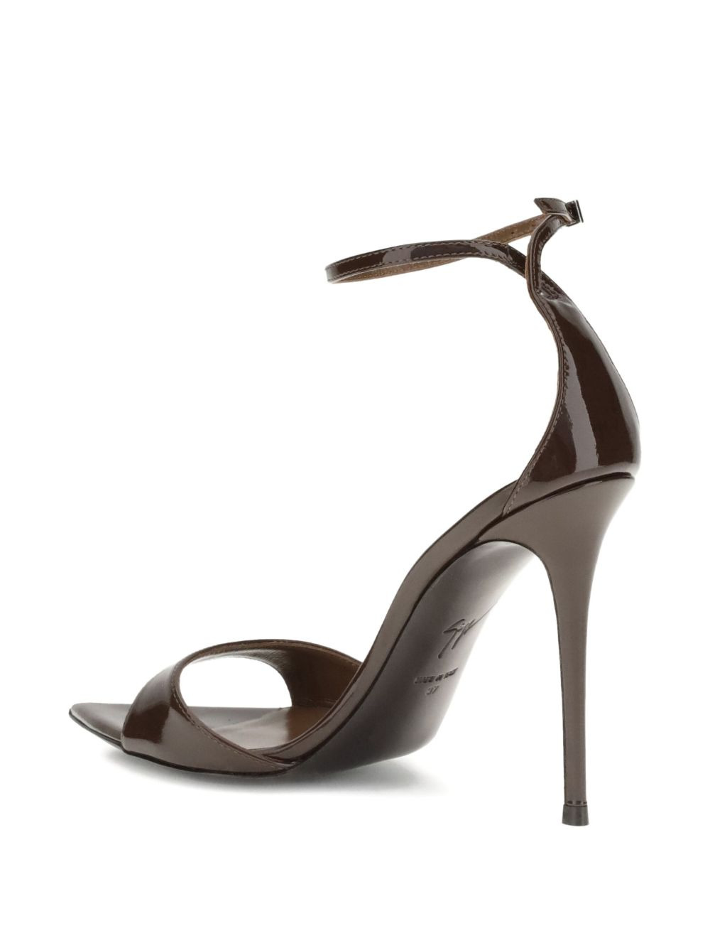 105mm pointed-toe ankle-strap sandals - 5