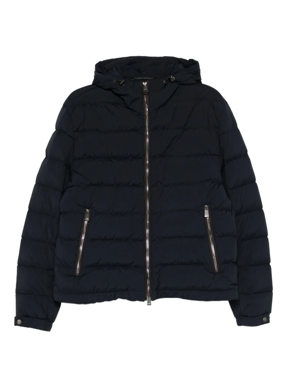 hooded zip-up jacket - 1