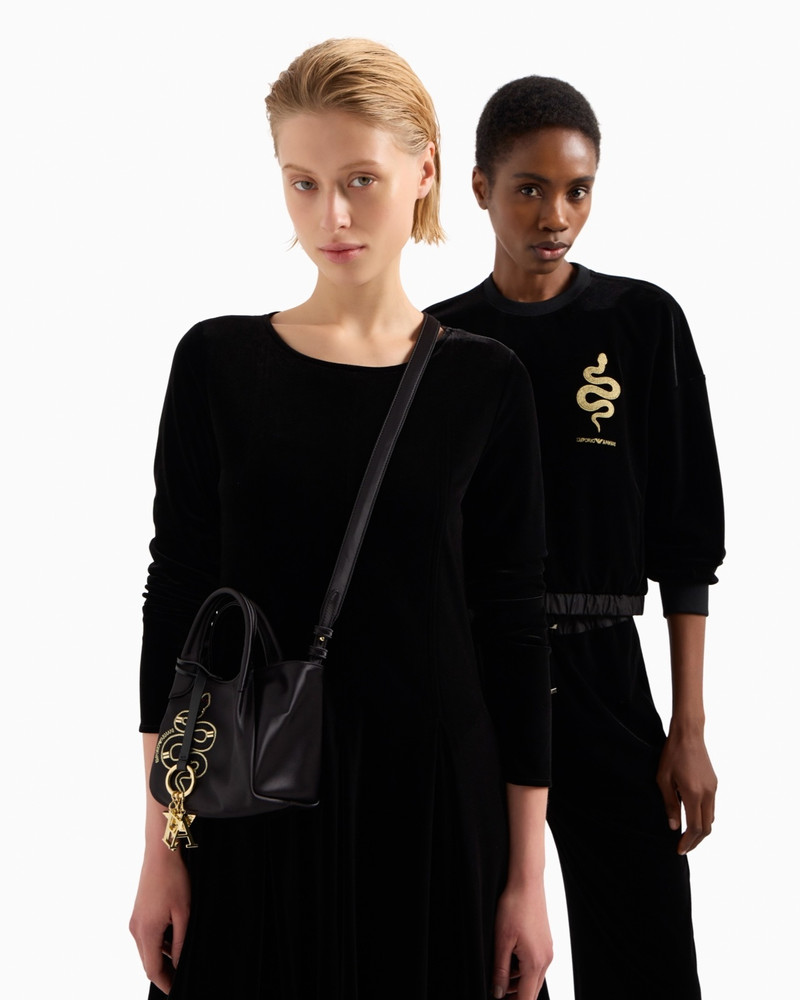 LUNAR NEW YEAR CHENILLE ELASTICATED-WAIST TROUSERS 6