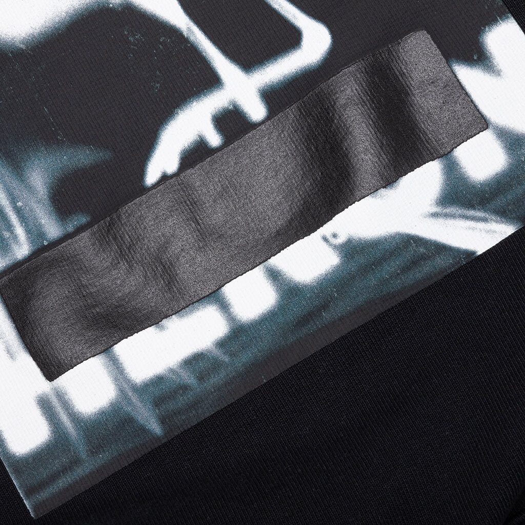 CENSORED HERON CREWNECK - BLACK/WHITE - 4