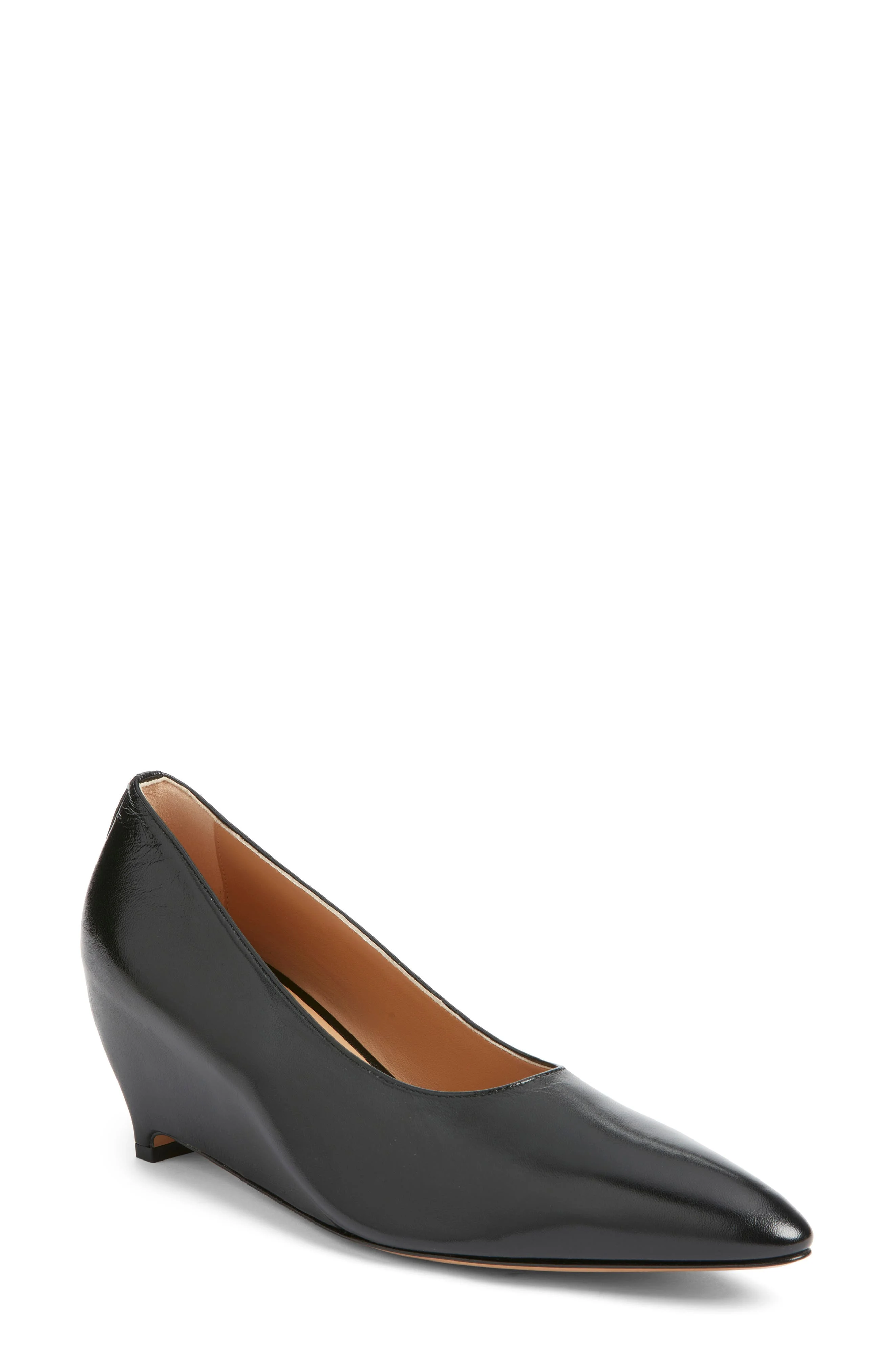 Maison Margiela Wedge Pointed Toe Pump in Black at Nordstrom - 1