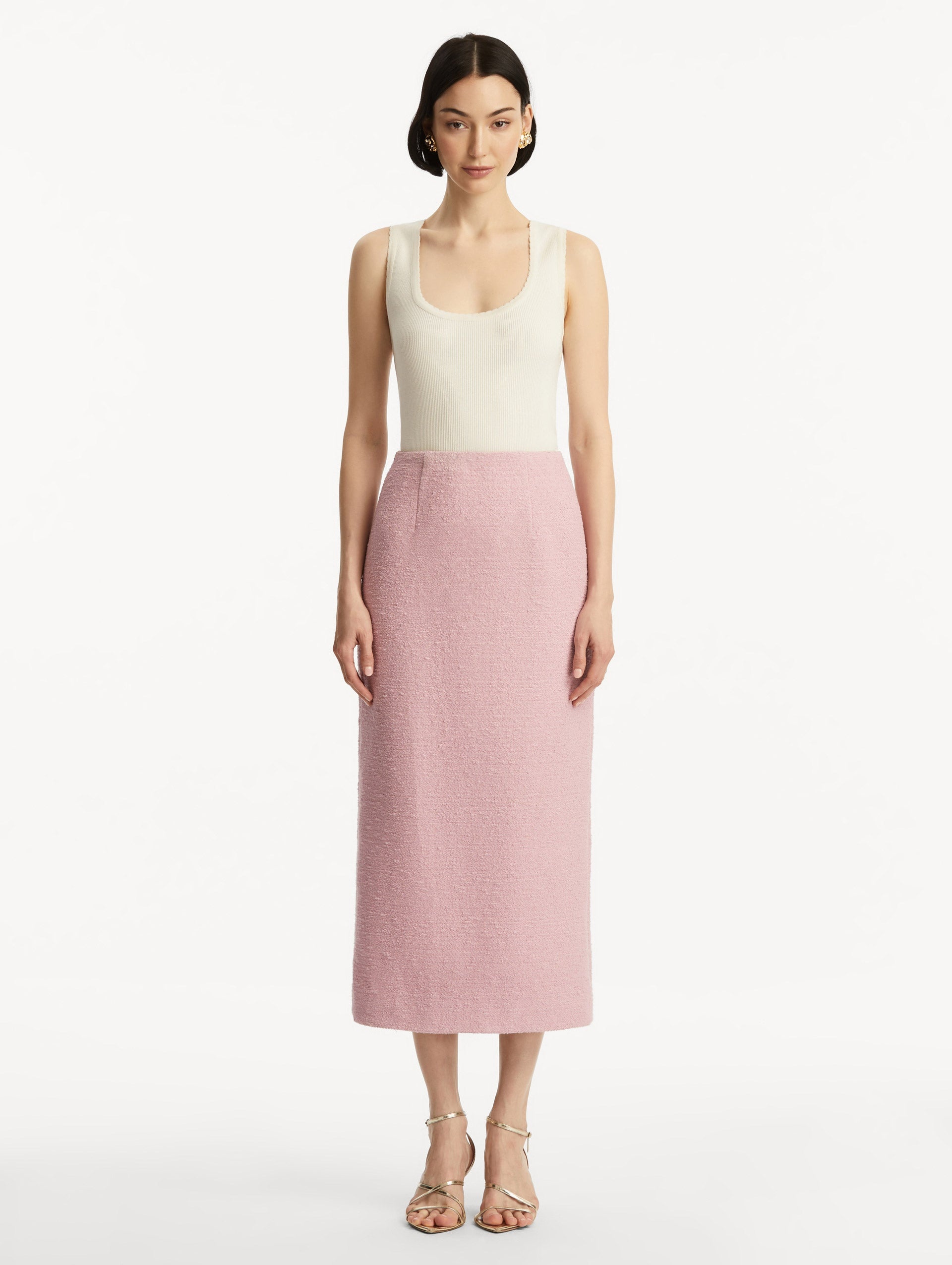 TWEED PENCIL SKIRT - 2