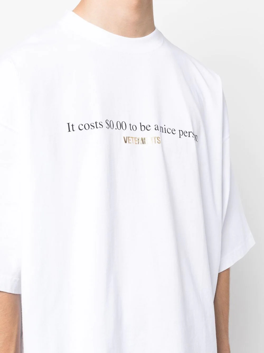 slogan-print T-shirt - 6