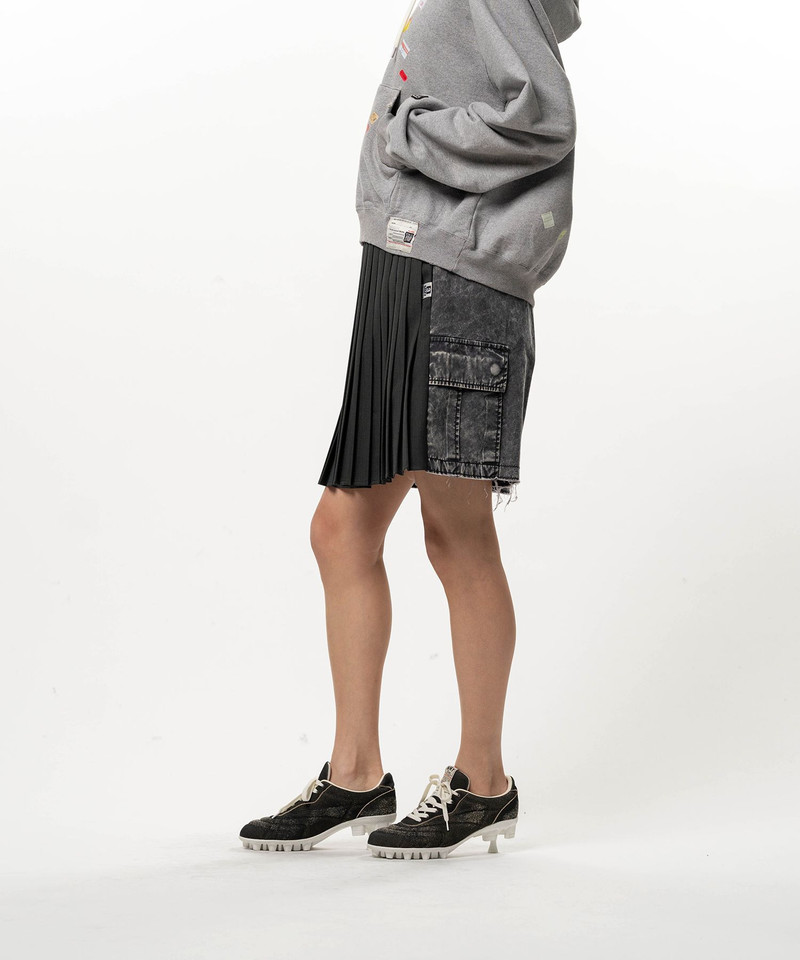 Combined Skirt Cargo Shorts 4