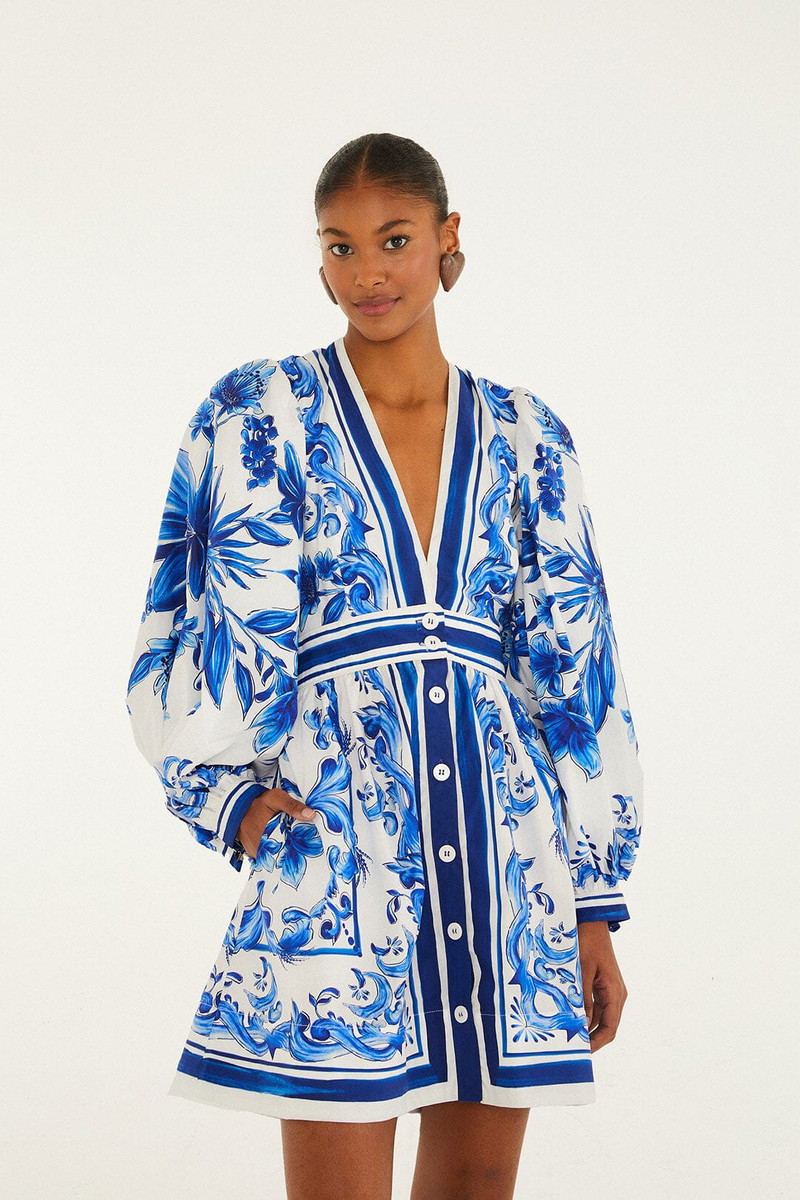 Off-White Garden Tiles Mini Dress 3