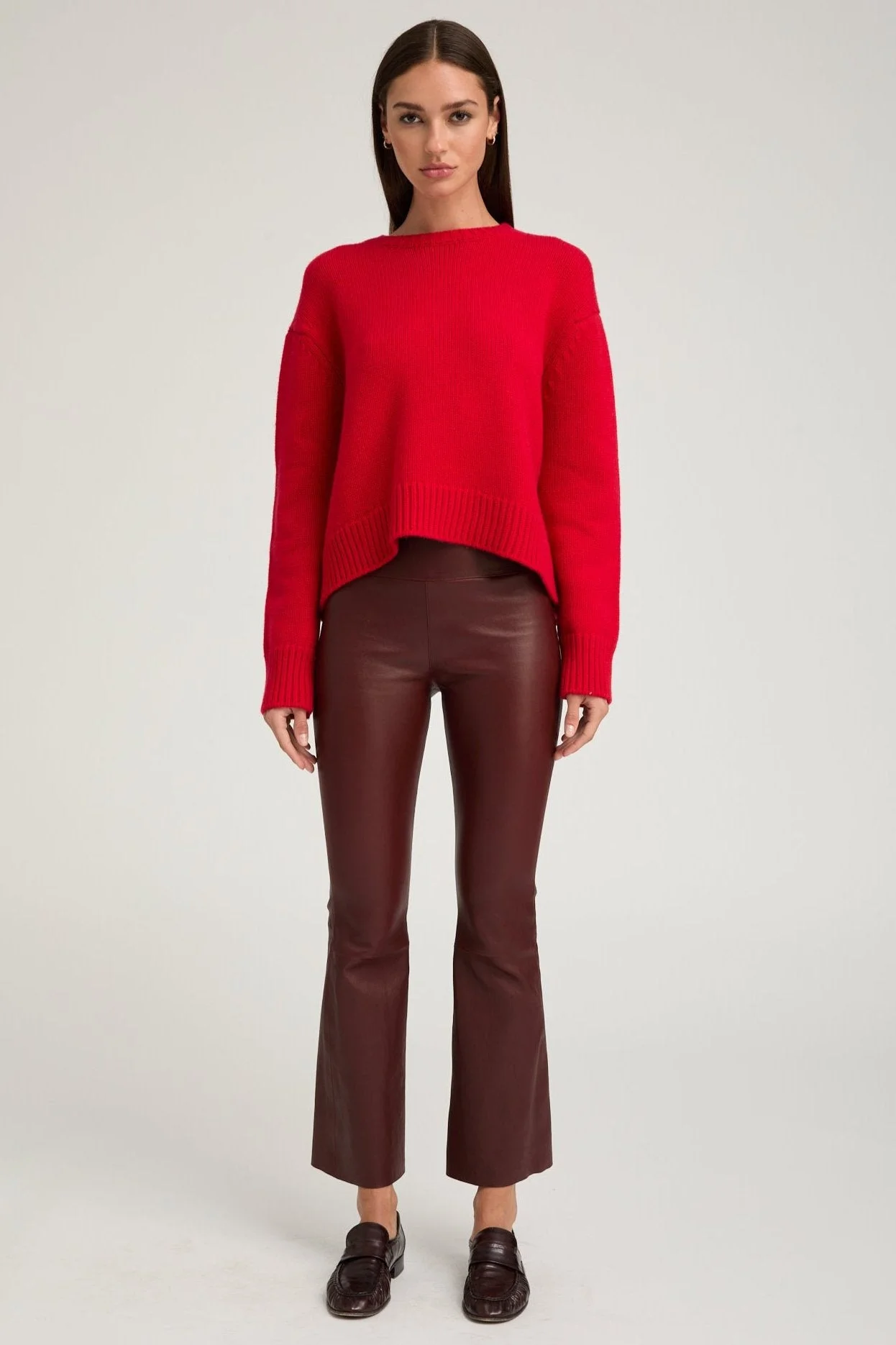 PINOT LEATHER ANKLE FLARE - 1