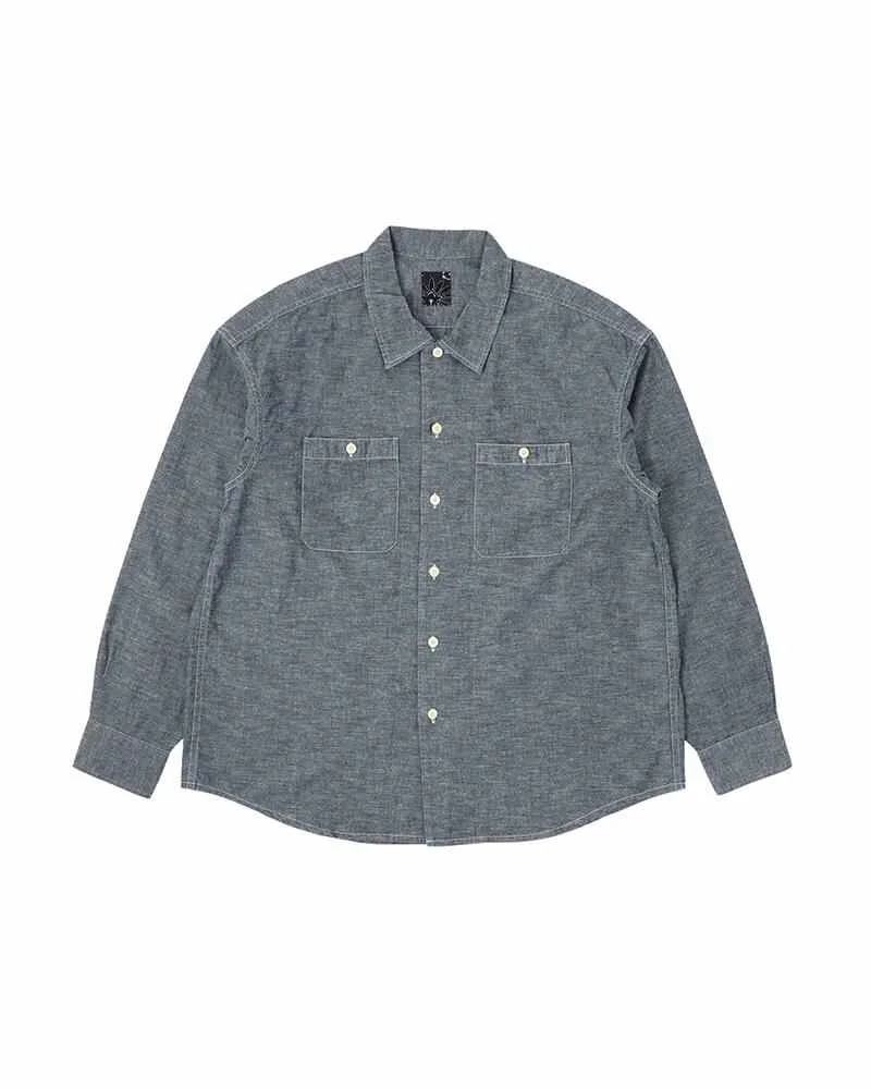 LUMBER CHAMBRAY L/S INDIGO - 1