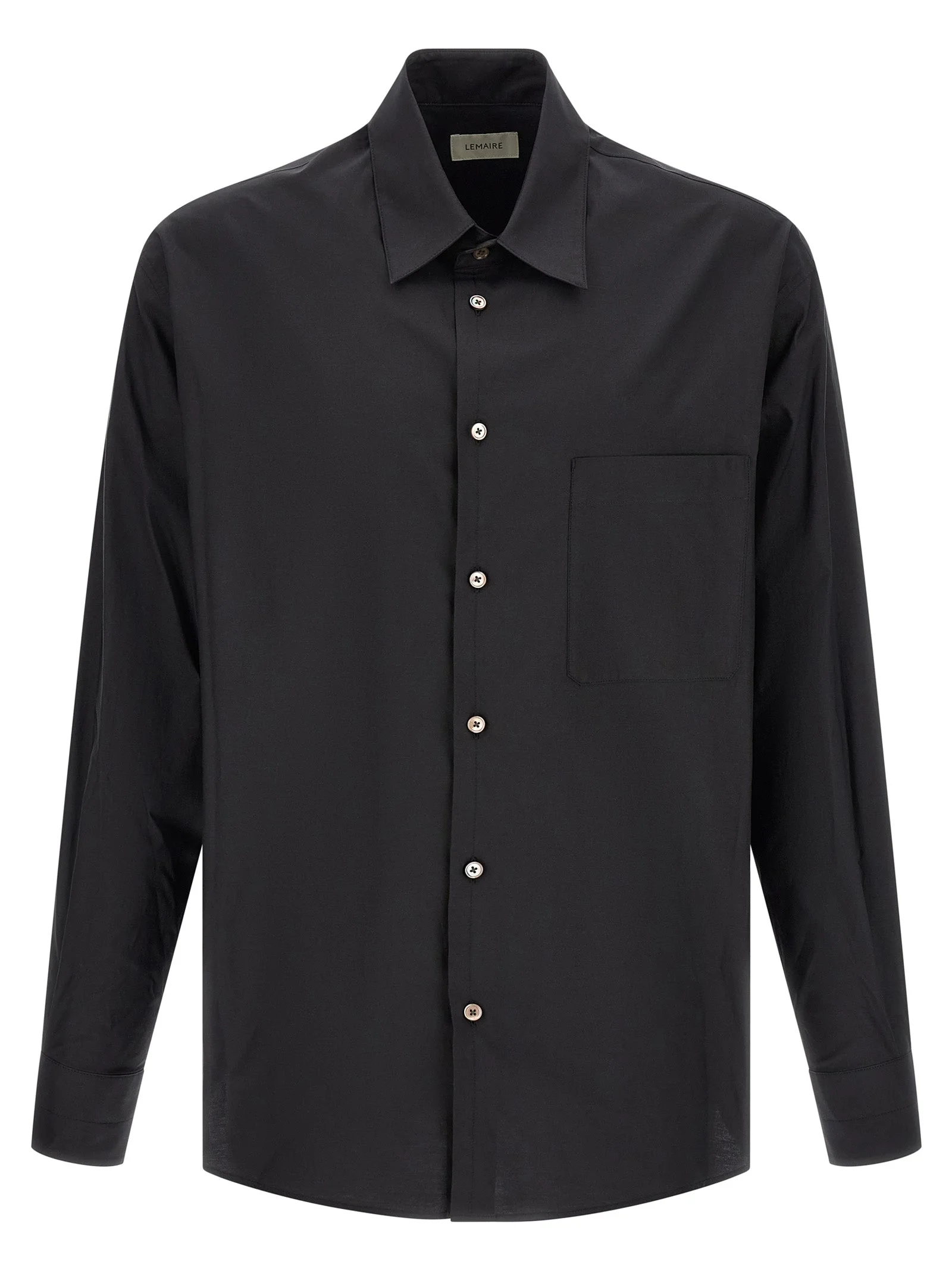 Lemaire Men Cotton And Silk Shirt - 1