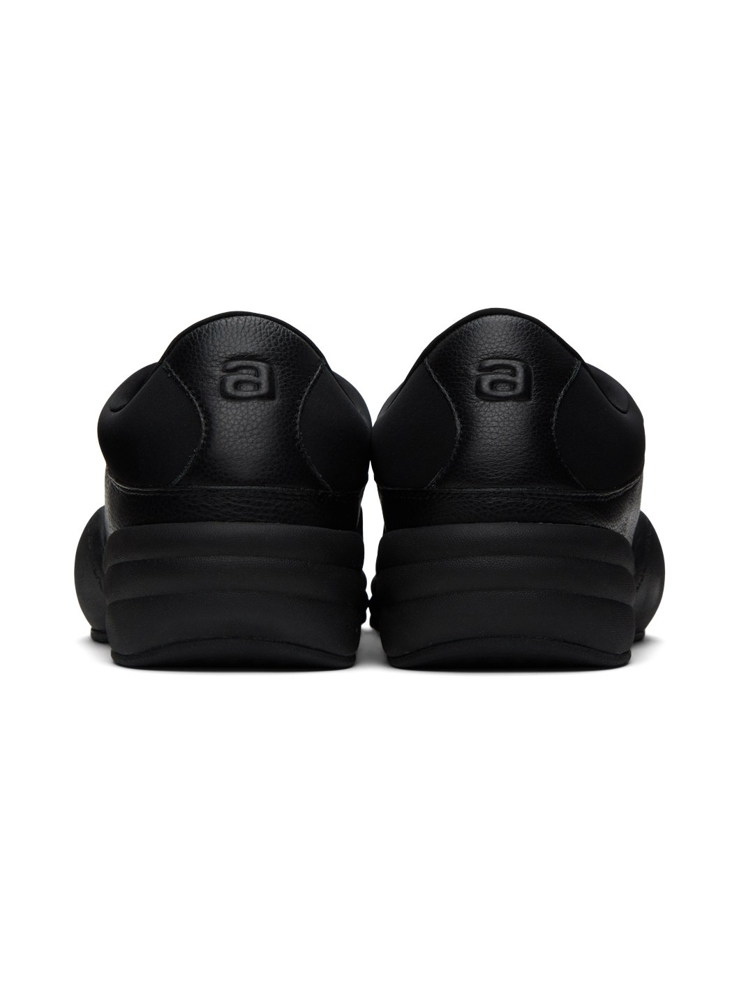 Black AW Hoop Slip-On Sneakers - 2