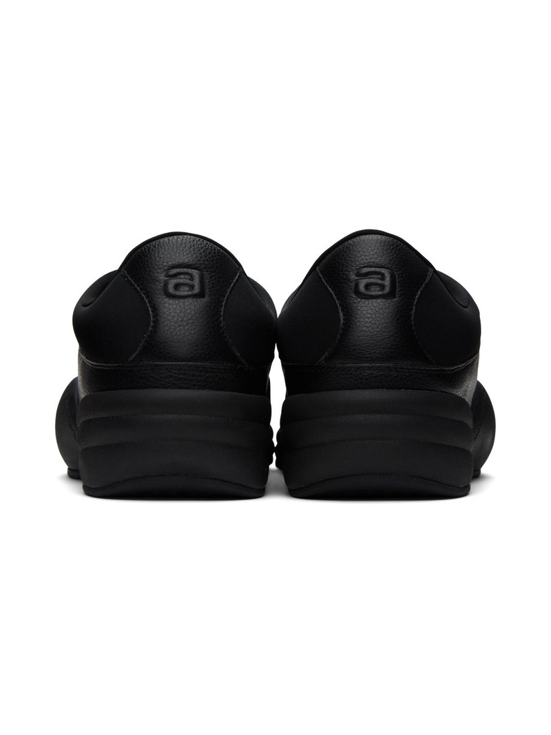 Black AW Hoop Slip-On Sneakers 2