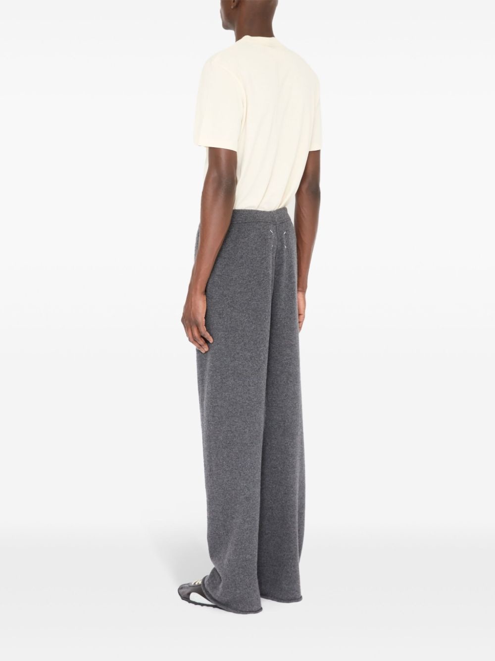 wool-cashmere track pants - 5