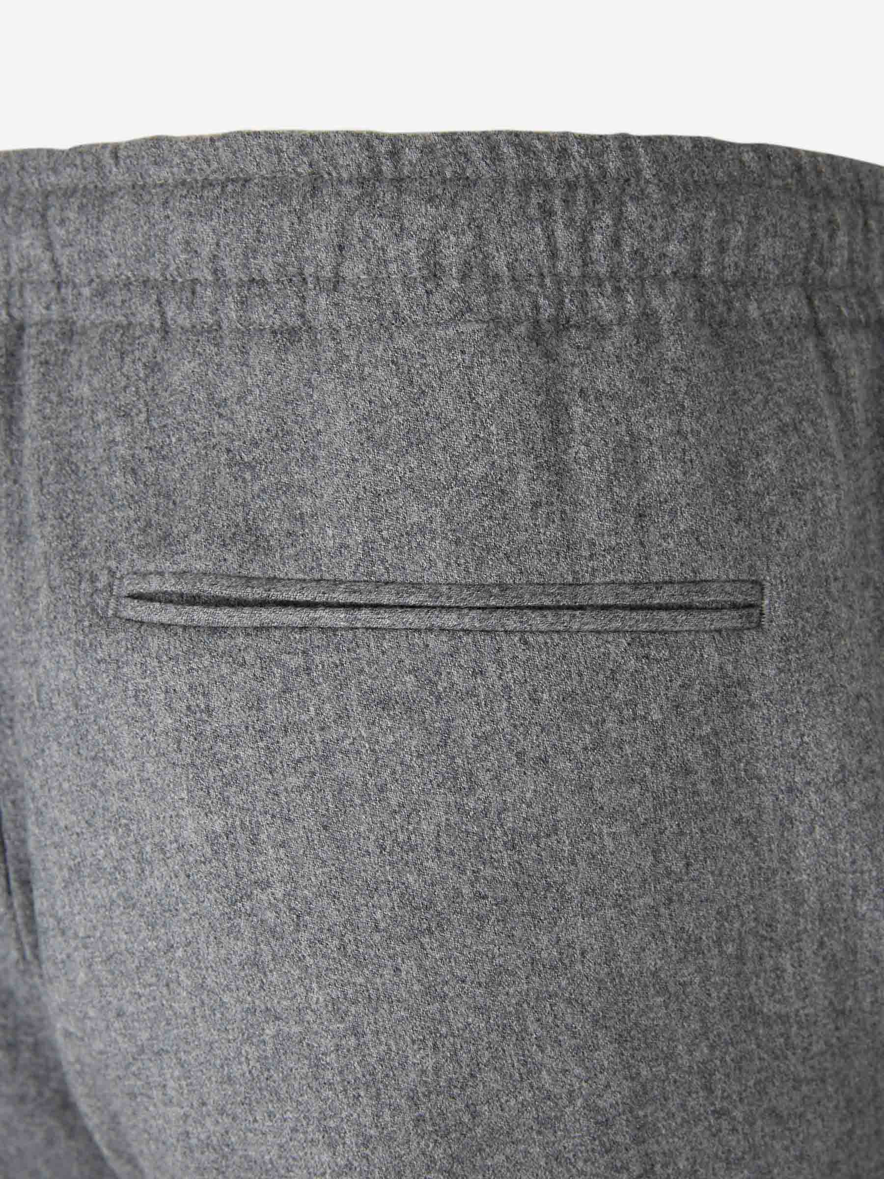 STRAIGHT WOOL PANTS - 4