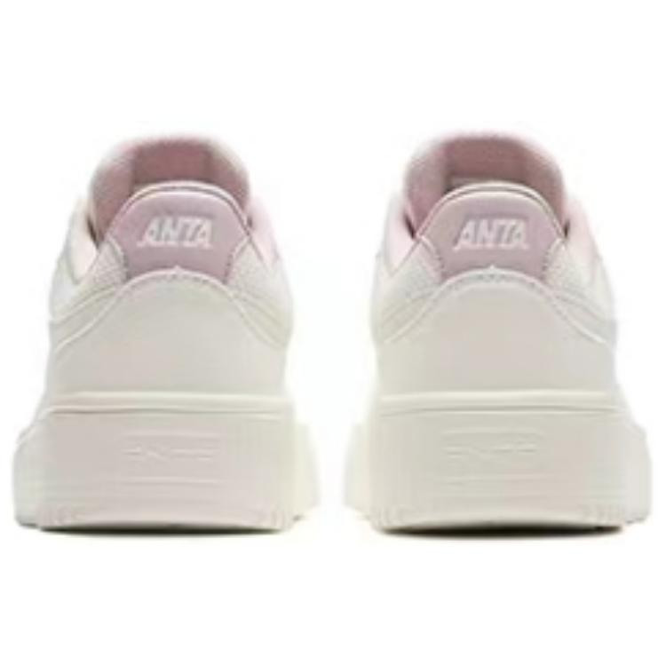 (WMNS) ANTA Skateboarding Series Sneakers 'White Pink' 922428010-3 - 4