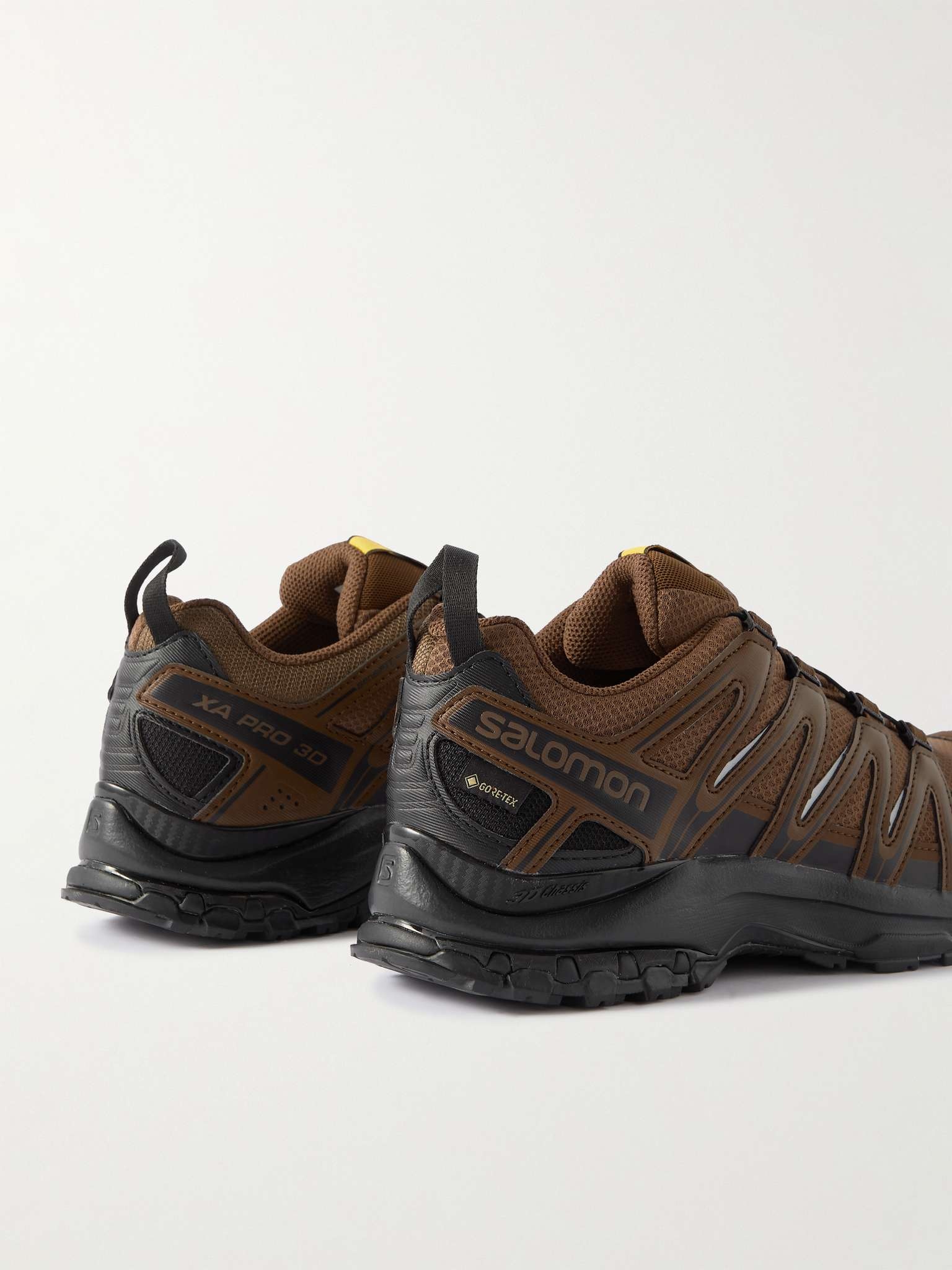 + Salomon XA PRO 3D Rubber-Trimmed GORE-TEX® Mesh Trail Running Sneakers - 5