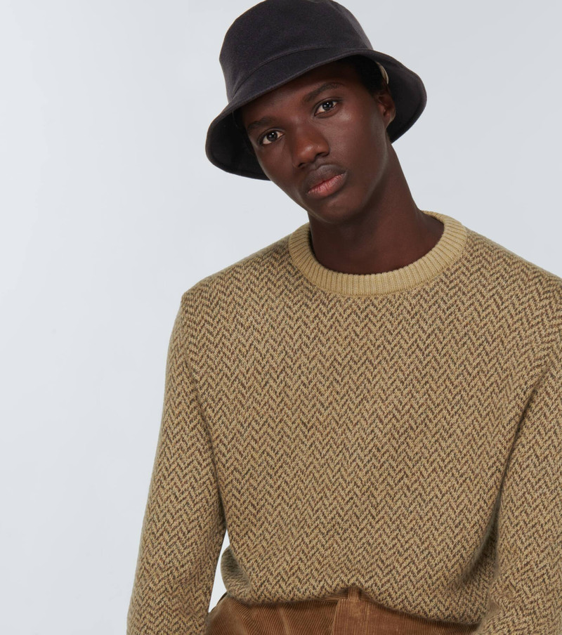 Loro Piana Cityleisure cashmere bucket hat outlook