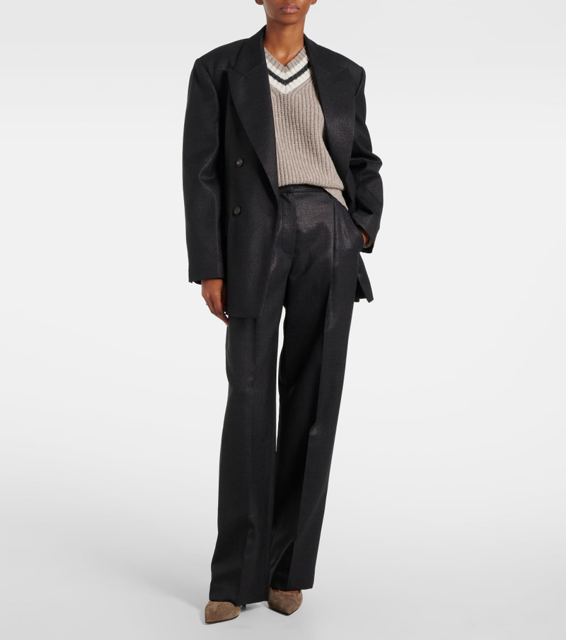 Brunello Cucinelli Wool-blend blazer outlook