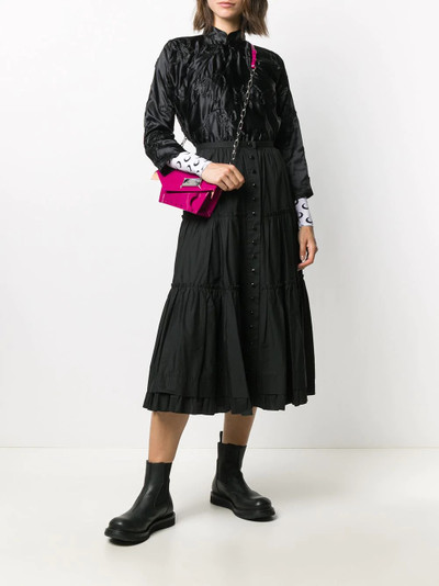 Comme des Garçons GIRL embroidered fitted jacket outlook