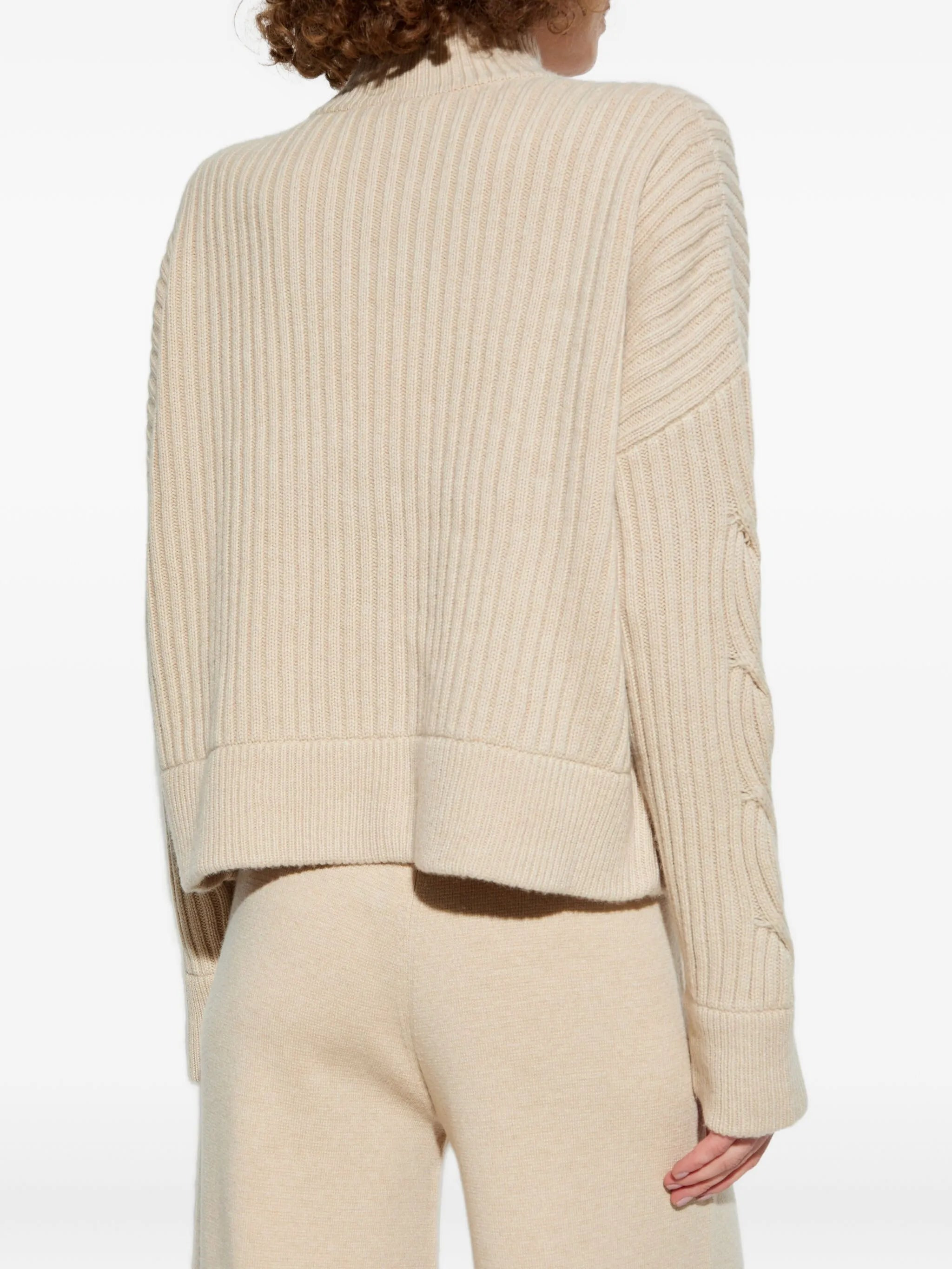 Max Mara Cable-knit Ribbed Cardigan - 5